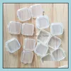 Aufbewahrungsboxen Mülleimer Home Organization Housekee Garden Mini Clear Plastik kleiner Schachtel Schmuck Ohrpreis DHSXH