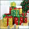 Gift Wrap Event Party Supplies Festive Home Garden Christmas Box Store Super Scene Decoration Snowflake Candy Wrap Chocolate Packaging Ny