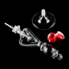 Paladin886 NC059 Hocka Dab Rig Glass Pipes 트리플 재활용기 Perc Bubbler Bong 14mm Quartz Banger Nail Titanium 세라믹 팁 클립 실리콘 용기 스탠드베이스