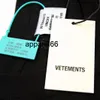 이벤트의 올바른 버전 남성 및 여성 애호가의 짧은 슬리브 티셔츠 Witt Meng VTM Spring Summer Loose 및 Versatile Top Fashion