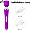 Эротическая игрушка 10 скоростей Eu/US Plugs Big Size Av stick Vibrator Sexy Toys for Women Стимулятор клитор волшебный палочка