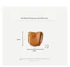 Borse da sera Designer Ladies Shoulder Leather Luxury Casual Vintage Tote Large Bucket BagsSera