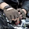 Cuir maille mitaines gants Motocross résille voiture conduite tactique moto accessoires travail cyclisme hommes s 220624