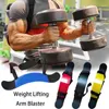 Weight Lifting Arm Blaster Adjustable Aluminum Bicep Triceps Curl Bomber Muscle Training Gym Fitness Equipment