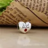 925 siver beads charms for pandora charm bracelets designer for women clip-on charm love heart-shaped family members