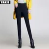 Yakie Pants Capris Women Plus Size with Warm for Winter Pencil Pants