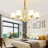 Hanglampen kroonluchter moderne goldendecoratie kroonluchters plafond voor woonkamer slaapkamer dineren e14 zwart/gouden ijzeren verlichting armatuurpend
