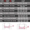 Bel Sırt Sütyen Üstü Kadın Kesintisiz Bralette Deep U Bras Sırtsız Brassiere Artı Boyut İç çamaşırı Kablosuz Sweetwear Lingerie M-6XL 220519