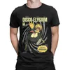 Camisetas masculinas pedaços de bolo homens homens camiseta disco elysium rpg jogo camisetas vintage manga curta o pescoço de algodão impresso