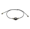 Lucky String Evil Eye Bracelets Red Blue Black Cord Regulowany Bransoletka DIY biżuteria