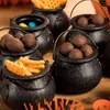UPS Mini Halloween Bonbons Seau Pot Sorcière Squelette Chaudron Titulaire Pot Trick Or Treat Halloween Party Décoration Props Enfants Jouet