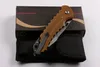 SSR617A Pocket Folding Knife 440C Blade Steel G10 Handle Tactical Rescue Hunting Fishing EDC Survival Tool Knives 03381