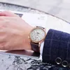 Titta på smycken Waterproof Lunar Calendar Men's Automatic Mechanical Business Leisure Round Pointer Watch BVB7