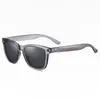 Sonnenbrille Polarisierte weibliche Gradientenlinse Vintage Anti-reflektierende Fahrer-Brille Marke UV400