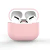 헤드폰 액세서리 두꺼운 액체 실리콘 케이스 Apple AirPods 용 방수 3 EARPBUD 케이스