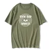 Men's T-Shirts Sick Sad World T Shirt Rebel Man Tops Black T-shirt Hip Hop Cute All Seeing Eye Printed Tee Cotton Tshirt Rock