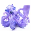 Glas Water Bong Octopus vorm met 14.4mm vrouwelijke gewrichtshaak Hoofddienst bubbler pijp