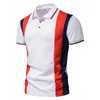 Men's Polos Multiple Choices Summer Fashion T-shirt Men's Business Casual Short- 220823