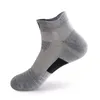 Erkek Çoraplar 1Pair Erkekler Spor Yürüyüş Çorapları Kalın Ter Ter Absorban Kısa Açık Mekan Basketbol Sockmen's