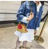 Dzieci torebki Est Koreański Kreskówka Słoń Zwierząt Mini Torby Na Ramię Mody Girls Pu Łańcuch Krzyż Body Torby Urodzinowe Prezenty