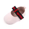 Bébé filles chaussures mignon arc infantile premiers marcheurs coton semelle souple nouveau-né filles princesse chaussures