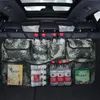 منظم السيارة الخلفي المقعد الخلفي حقيبة التخزين متعددة شنقا شبكات الجيب جذع السيارات تستيفها الداخلية الملحقات