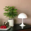 Luminidade de mesa de cogumelo de simplicidade para quarto luminárias de mesa LED modernas acrílico lâmpada noturna lâmpada de sala de estar decoração iluminação h220423