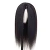 Wig Women Fashion Yaki Straight Chemical Fiber Headgear Puffy Explosive Wig 220816