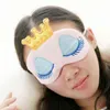 Cartoon Eye Sleeping Mask BLinder Patch Elastic Strap Eyeshade for Women Girls (Pink) 220509