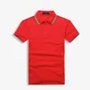 T-shirt polo da uomo casual tinta unita estiva T-shirt sportiva da uomo e da donna manica corta con risvolto