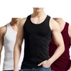 2 PCS/Lot débardeurs hommes 100% coton solide gilet mâle respirant hauts sans manche mince décontracté maillot de corps hommes cadeau 220601