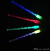 Yenilik Aydınlatma LED Tezahürat Rave Glow Sticks Akrilik Spiral Flaş Değnek Çocuk Oyuncakları Noel Konser Bar Doğum Günü Partisi Malzemeleri