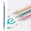 Étudiant Peinture Stylos À Bille Bonbons Couleurs Flash Gel Stylo Ensemble DIY Compte À La Main Coloré À Bille École Fournitures D'écriture BH6550 WLY