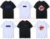Designer mass camisetas de moda feminina impressão de pistola de dinheiro homem hip hop de manga curta tops asiáticos size m-2xl