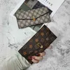 Designer cc Wallet Card Womens Mens Fashion Bags Portafoglio lungo Womens New Retro Fashion Clip da borsa pieghevole multi-card personalizzata