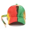 Ball Caps Spring Summer Outdoor Lover Colorful Graffiti Hat Matching Tie Dye Baseball Sunscreen Cap With Long StrapsBall