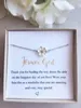 customize any quote name will you be my initial necklace personalize wedding flower girl proposal gifts bracelets 220704