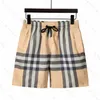 Burbery Plaid Shorts Mens Summer Fashion burbrery Beach Pants Designer Board Swim Short Gym Mesh Sportswear Maillots de bain à séchage rapide 286Z