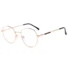 Gafas redondas transparentes a la moda para mujer, gafas de lectura clásicas para hombre, gafas ópticas para ordenador, gafas 1065DF