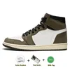 Low OG Black Phantom 1s أحذية كرة السلة Reverse Mocha 1 Low Dark Medicum Olive 4 Cactus Jack 5 Saturn Gold Wheat Cave Stone Grey Haze