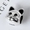 925 Sterling Silver Charms New Theo Pig Animal Kingdom Cat Dog Unicorn Beads Original Fit Pandora Bracelet Jewelry Making DIY Gift