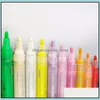 Acrylfarbe Stifte Permanent Stift Art Marker Sets Papier Leinwand Holz Glas Stein Keramik Stoff Malerei Mode DIY Handwerk XHCFYZ145 Drop Del