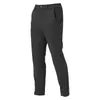 Kommissionsbyxor för män Slim Fit High Elastisk Sport Fitness Fritid Vävd Capris Vardagspass Gym Leggings Herrkläder