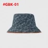 2023 Bucket Hat Baseball Cap Fitted Hats Icon Hats Beige Doppelbuchstaben Blue Denim Herren Damen Beanie Casquettes Fischer mit Box 576371 #GBK-01