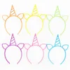 Party Decoration Unicorn Headband Birthday Partys Decorations Kids Baby Shower Kid Favors Festive Party Supplies