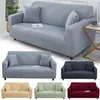 VIP Link Plain Solid Soffa Cover Elastic S för vardagsrumsstol Couch 220615