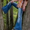 bootcut-jeans im herren-stil