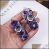 Smoking Pipes Accessories Household Sundries Home Garden Christmas Party Favor Mini Natural Crystal Energy Stone Quartz Wand Healing Miner