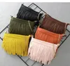 2022 Hoge kwaliteit Tassel Message Bag Kinderen Schouder Handtassen Mini Princess Bags Girls Coin Wallet