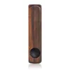 86mm Mini Wood Square Shape Smoking Pipes Portable Wooden Smoke Pipe Wood Grain Bong Snuff Snorter Smoke-Tube Tobacco Cigarette Holder Hitter Bat ZL1011